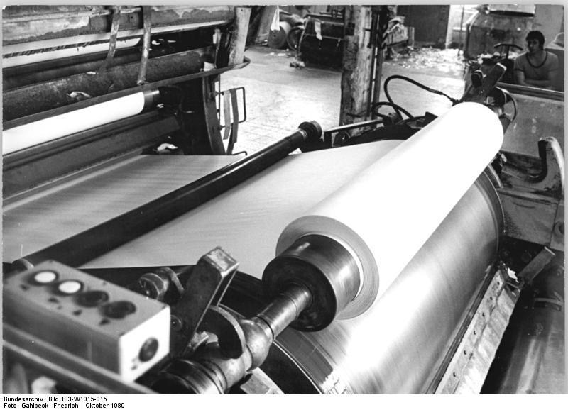 Moment image for Patent for Continuous Paper Machine