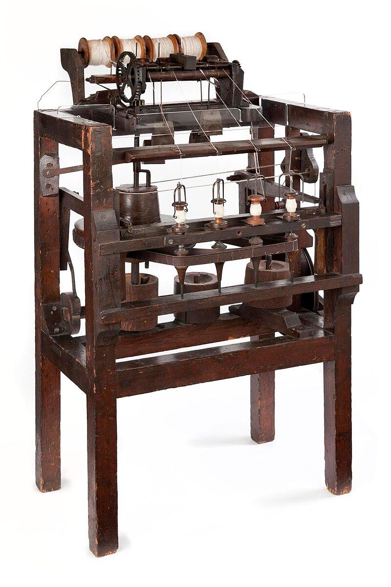 Moment image for Richard Arkwright patented the water frame