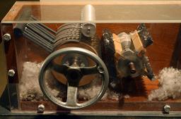 Invention of the cotton gin by Eli Whitney