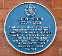 Joseph Aspdin Patents Portland Cement