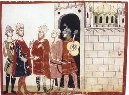 Emperor Frederick II issues Golden Bull establishing King of the Romans election procedures.