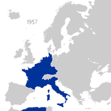 Moment image for West Germany joins the European Economic Community for economic integration and growth.