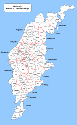 Ancient settlement on Gotland Island by the Gutes people.