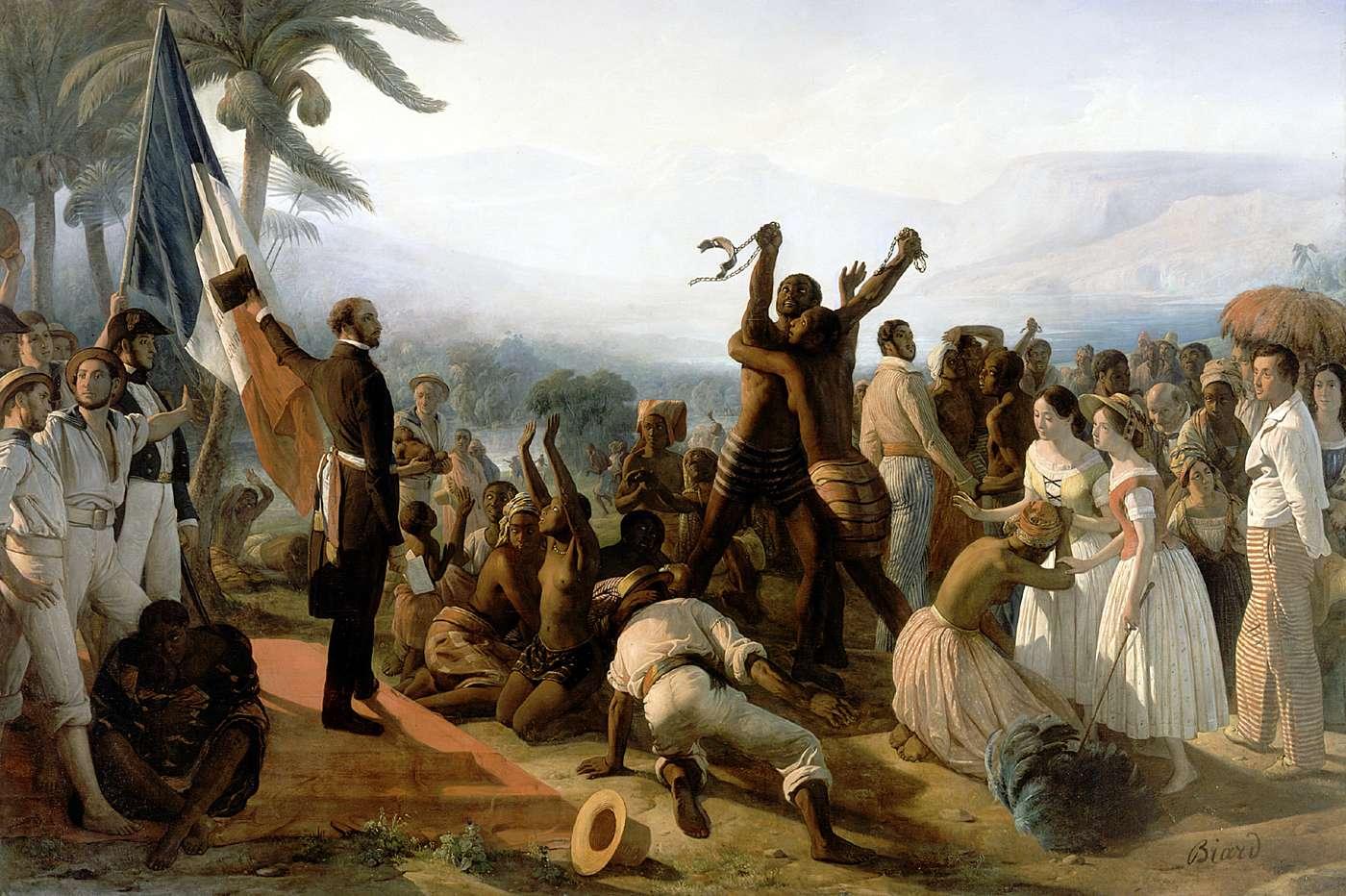 Moment image for British government proclaimed abolition of slavery in Mauritius, marking a significant historical event.