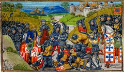 Battle of Aljubarrota: John I secures Portuguese throne in significant victory.