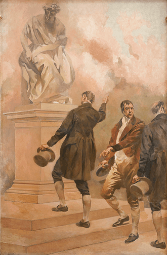 Moment image for The Liberal Revolution of 1820 establishes constitutional monarchy, altering Portugal's political landscape.