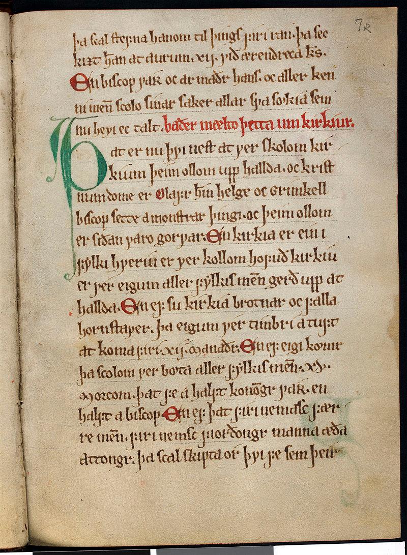 Moment image for Establishment of Gulating, one of Norway's ancient legislative assemblies with historical significance.