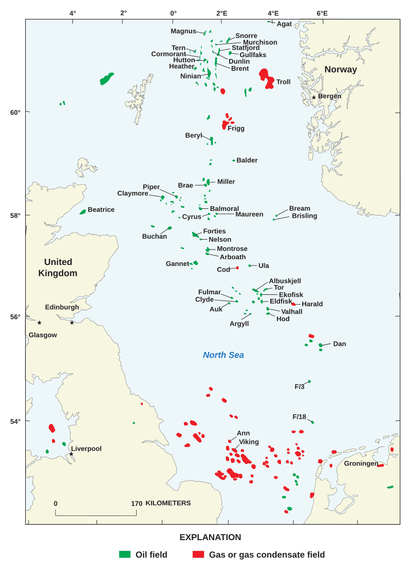 Moment image for Discovery of oil in North Sea led to the inception of Norwegian oil industry.