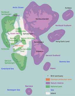 Norway's 1973 Svalbard National Park Establishment Safeguards Arctic Ecosystem