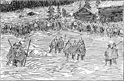 King Inge I's death during the Battle of Oslo