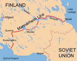 Russian attacks on Mannerheim line
