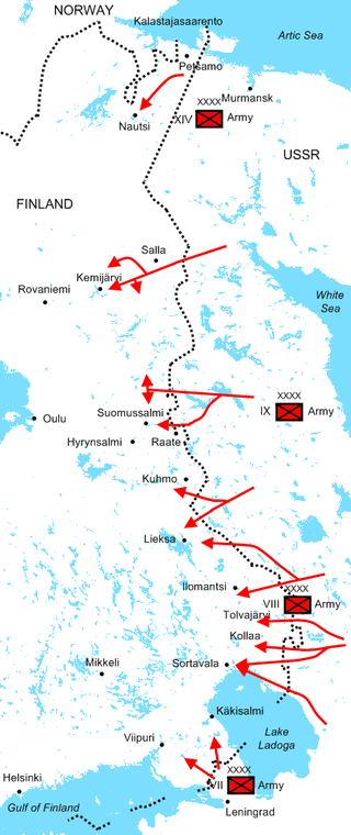 Moment image for Soviet Army Assaults Taipale in Finland