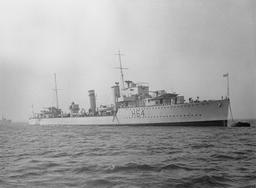 HMS Duchess sinks after collision