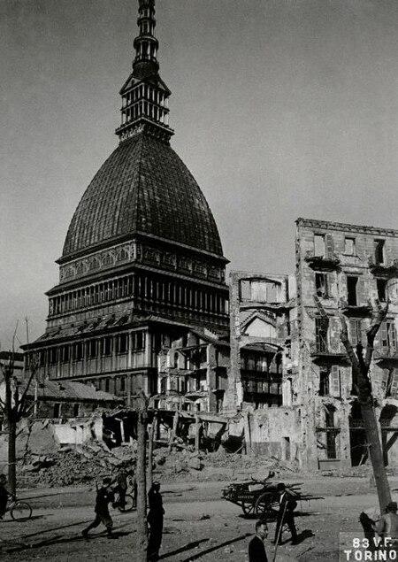 Moment image for RAF bombs Düsseldorf and Turin