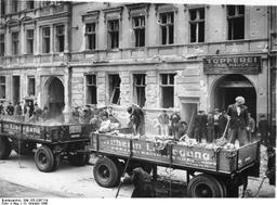 Berlin and Hamburg bombed heavily