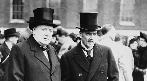 Moment image for Neville Chamberlain Resigns from Commons for Health