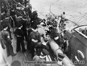 Moment image for Sinking of Royal Navy Destroyers at Texel