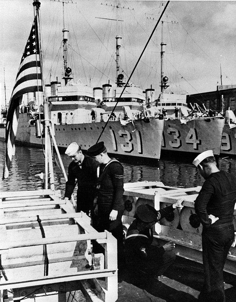 Moment image for First draft of Destroyers for Bases Agreement