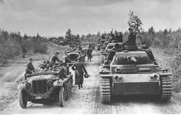 German tank armies began their offensive towards Klin
