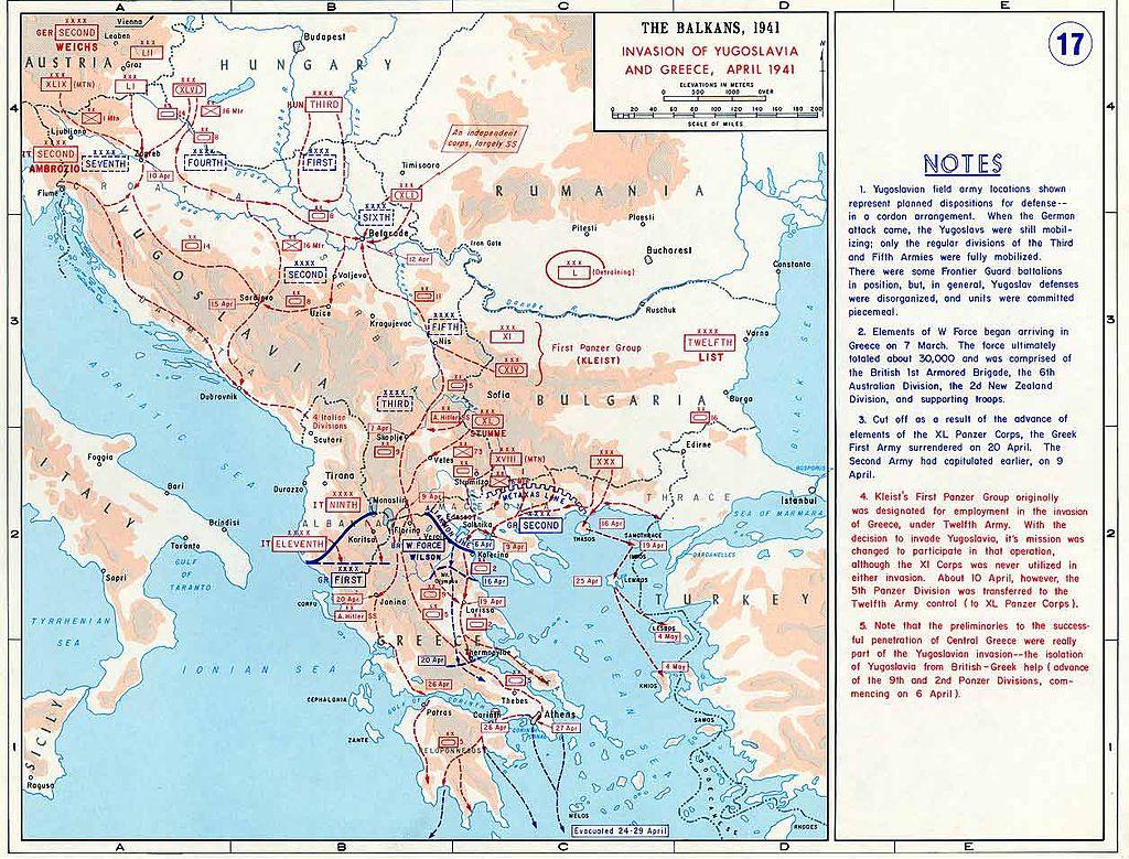 Moment image for Invasions of Yugoslavia and Greece