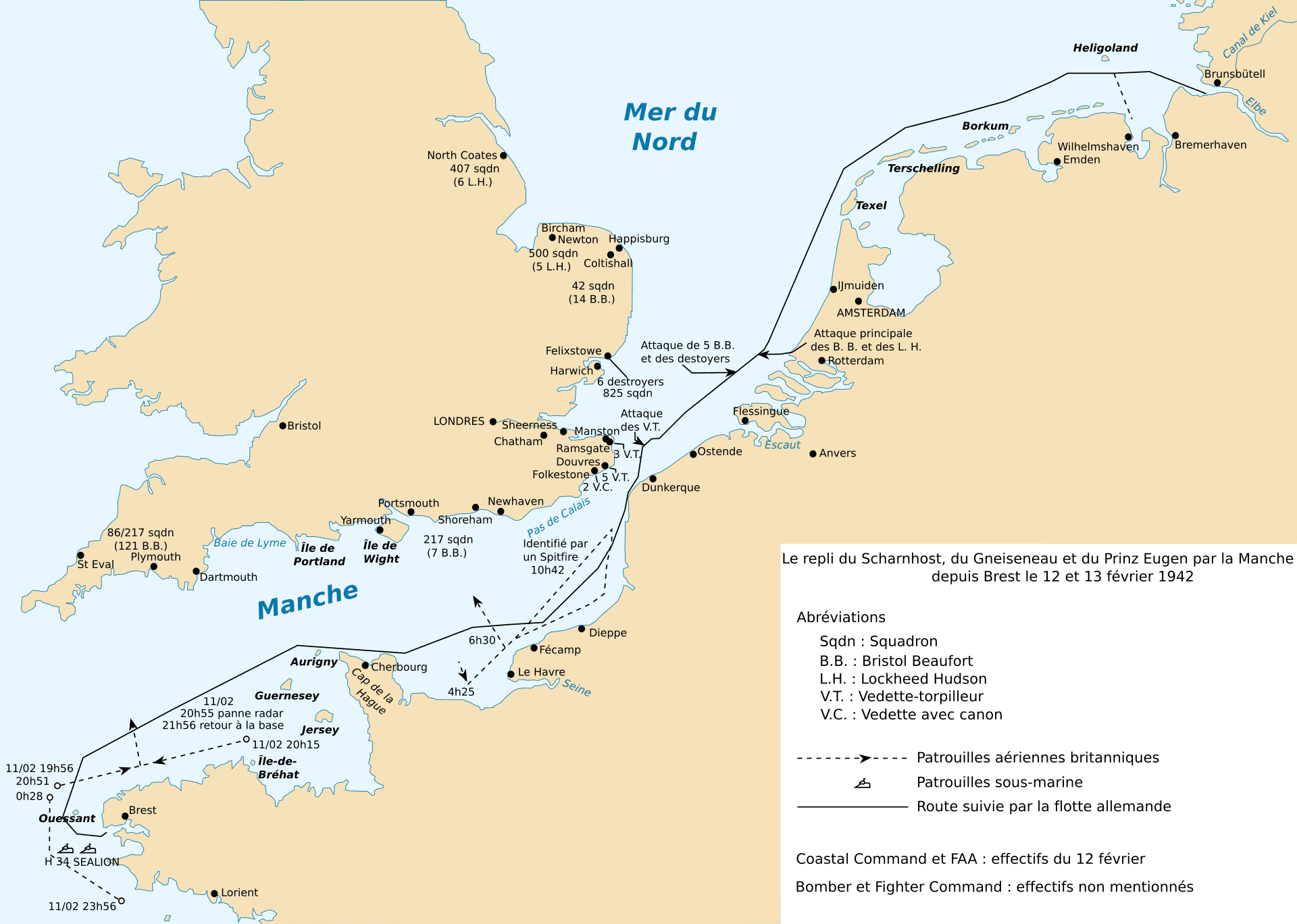 Moment image for Channel Dash by German ships