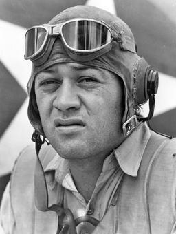 Major Gregory Pappy Boyington shot down