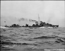 HMS Janus sunk off Anzio