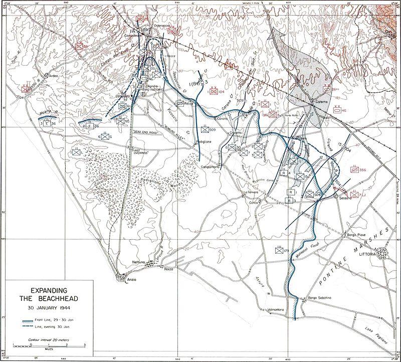 Moment image for Germans defeat American troops in Battle of Cisterna