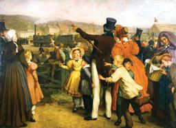 First Belgian railway line construction starts from Brussels to Mechelen