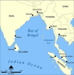 Disputed island disappears after years, resolving Indian-Bangladesh territorial conflict in Bengal coast.