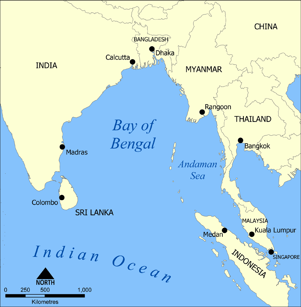 Moment image for Disputed island disappears after years, resolving Indian-Bangladesh territorial conflict in Bengal coast.