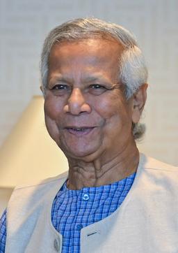 Nobel laureate Muhammad Yunus leads interim government to stabilize Bangladesh and promote economic reform.