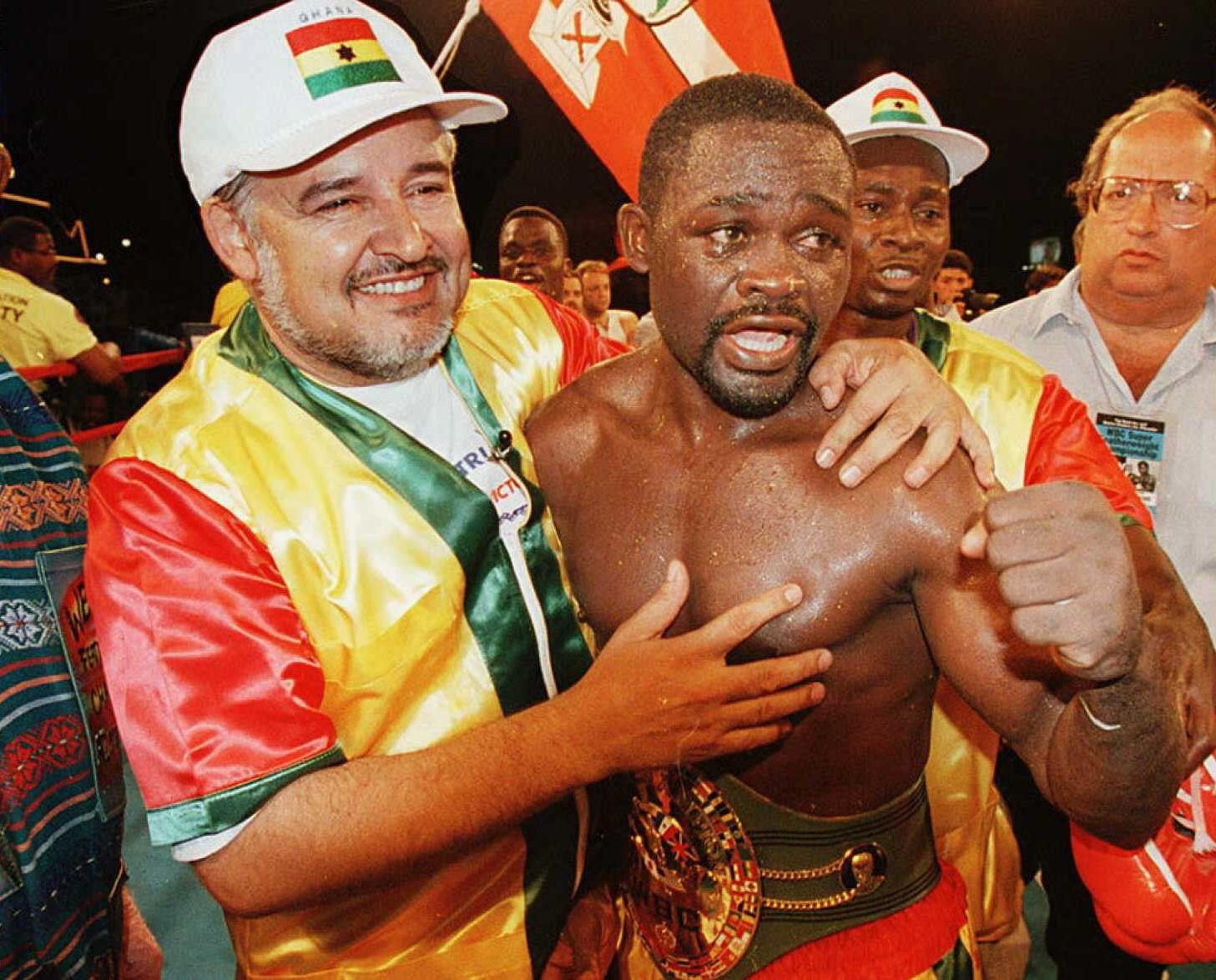 Moment image for Azumah Nelson Wins the WBC Featherweight Title