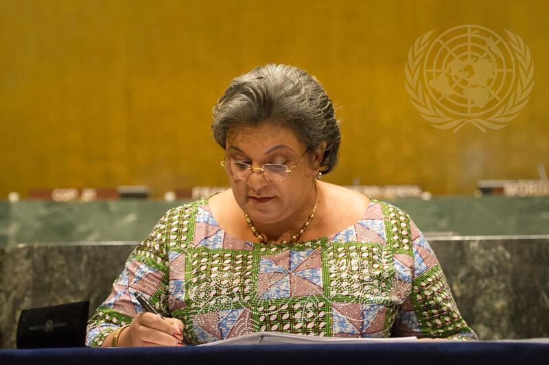 Moment image for Signing the Paris Climate Agreement