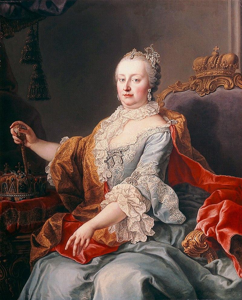 Moment image for Maria Theresa assumes leadership in Hungary.