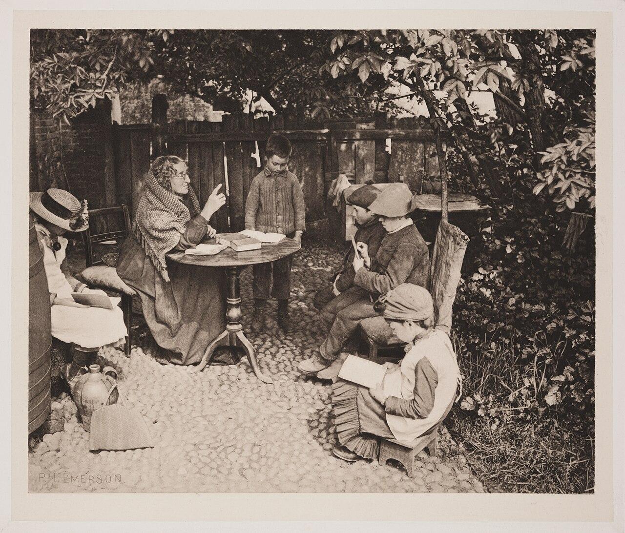 Moment image for Introduction of compulsory education for children aged 5-10 years in the UK.