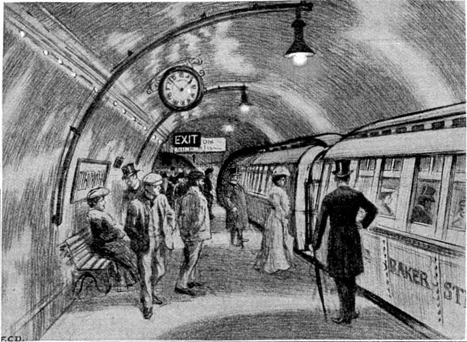 Moment image for World's 1st subway system, London Underground, revolutionized urban transportation.