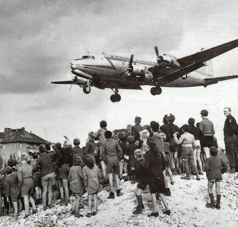 Moment image for Berlin Airlift: Operation to supply West Berlin by air during Soviet blockade.