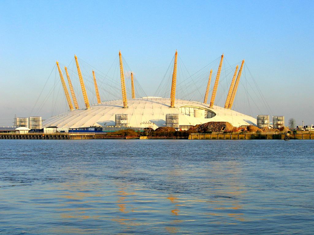 Moment image for Grand opening of the iconic Millennium Dome in London marks a historical milestone.