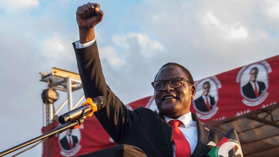 Moment image for Lazarus Chakwera Wins 2020 Malawian Presidential Election