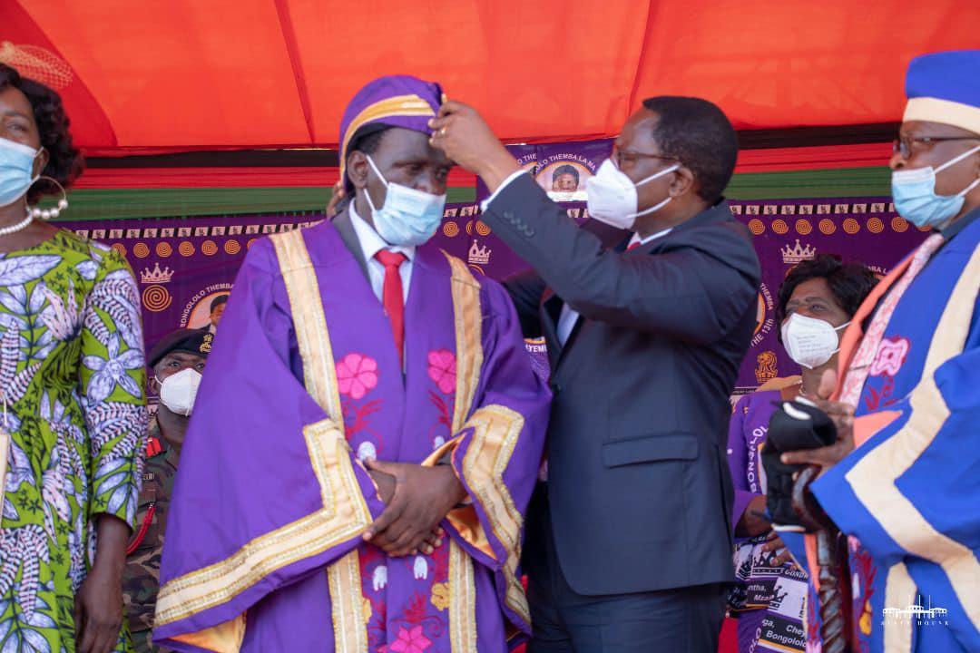 Moment image for Chakwera Installs New Chikulamayembe King of Nkhamanga Kingdom During Chaotic Ceremony