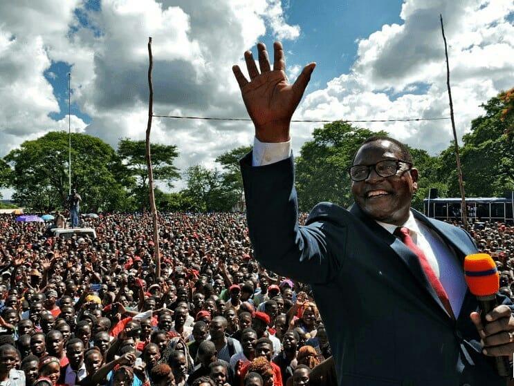 Moment image for Malawi President Peter Mutharika Secures Narrow Re-Election Amid Constitutional Court Proceedings