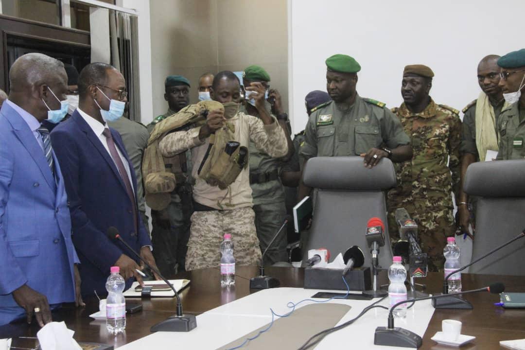 Moment image for National Committee for the Salvation of the People (CNSP) in Mali agreed to an 18-month political transition aimed at restoring civilian rule