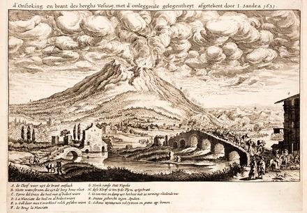 Moment image for Destruction in Pompeii: Mount Vesuvius eruption engulfs ancient city in disaster.