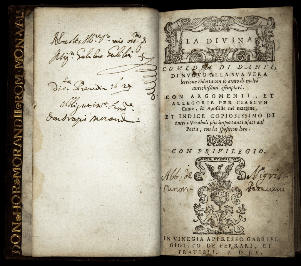 Moment image for Dante Alighieri embarks on writing the epic poem Divine Comedy set in the afterlife.