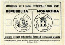Formation of the Italian Republic after a constitutional referendum.