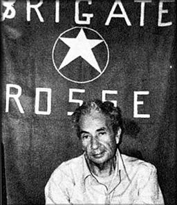 Aldo Moro, ex-PM, abducted by Red Brigades, sparking political turmoil in Italy.