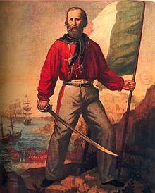 Garibaldi leads army to unite southern territories under a single kingdom.