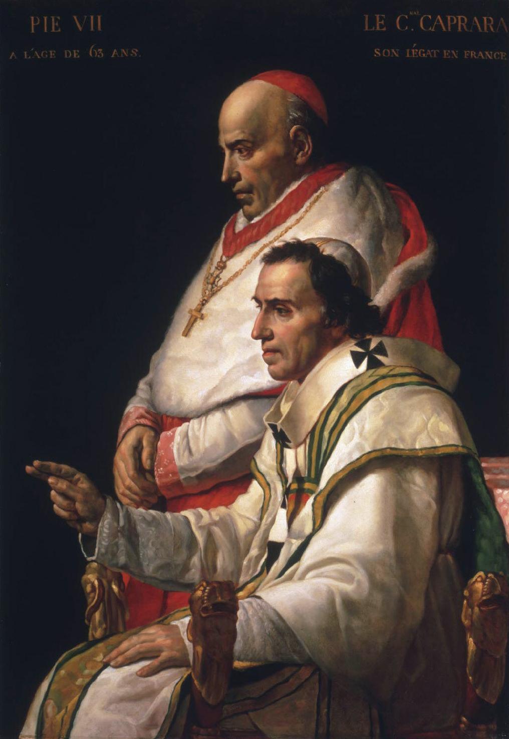 Moment image for Napoleon's actions against the Pope entail exile and appropriation of artworks.