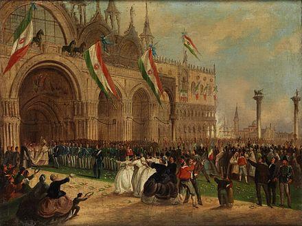 Moment image for Conflict between Kingdom of Italy and Austrian Empire ends inconclusively in Third War of Independence.